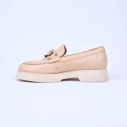 HÖGL Stacy Kävelykengät Ecru Nahka - Naisten loaferit - 3-101620-1100 - 2