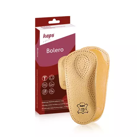 KAPS BOLERO 2/3 Nahkatukipohjallinen - Kenkien pohjalliset - 38800 - 1