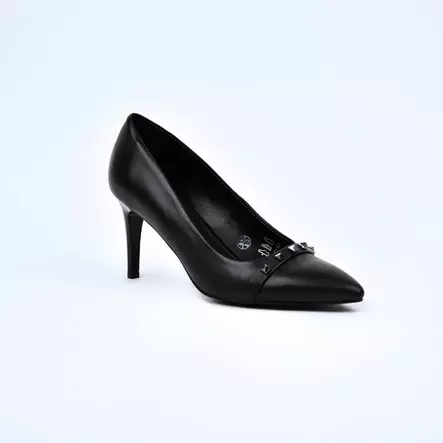 MARKO Juhla-avokkaat Musta Nahka - Naisten avokkaat - 131545 - 1