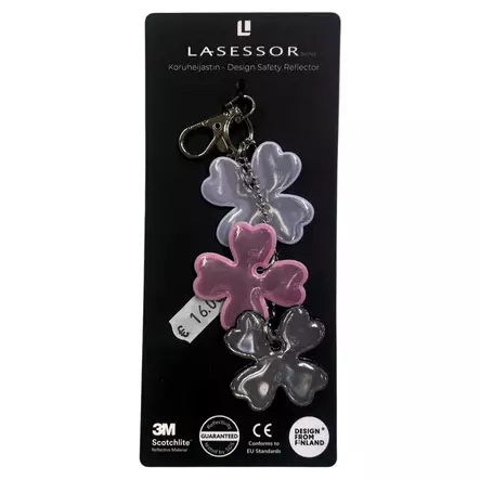 LASESSOR Heijastin 3-Clovers 720 Rosa - Muut asusteet - 720-Rosa - 1